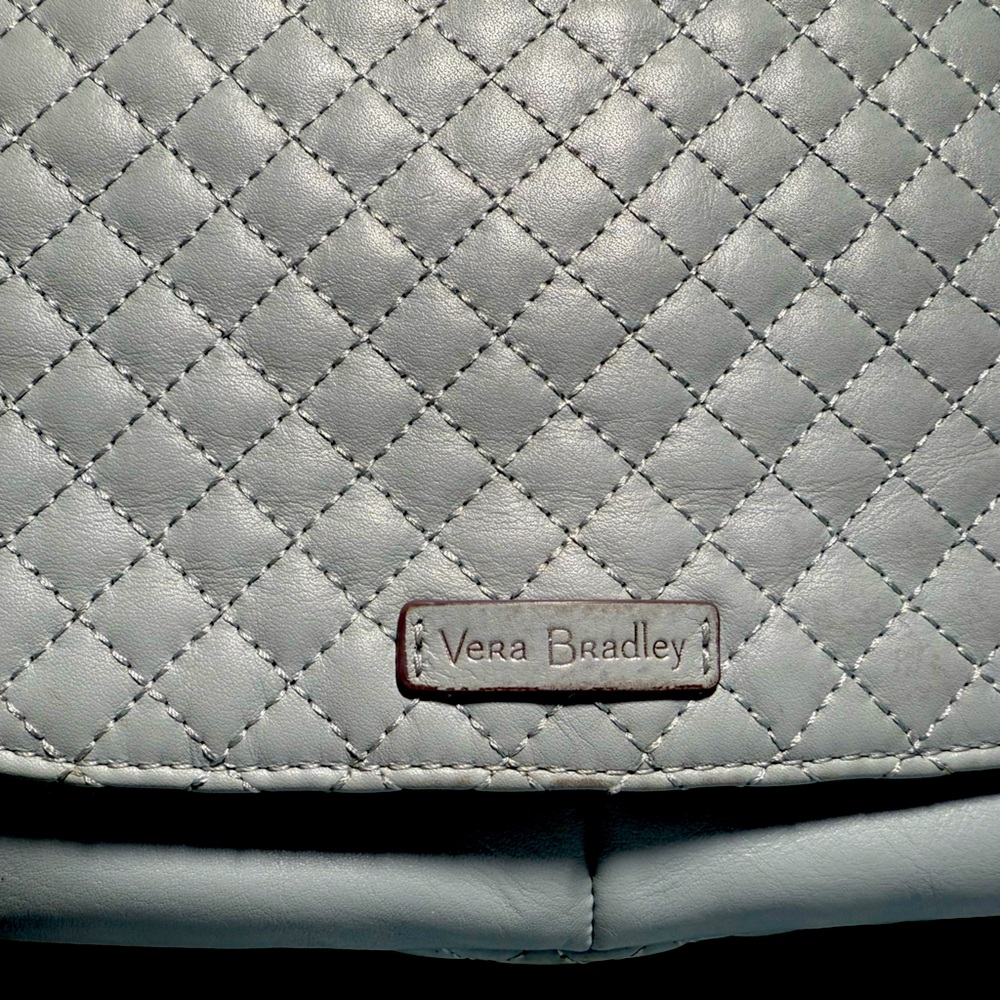 Vera Bradley leather Gallatin carryall Carson